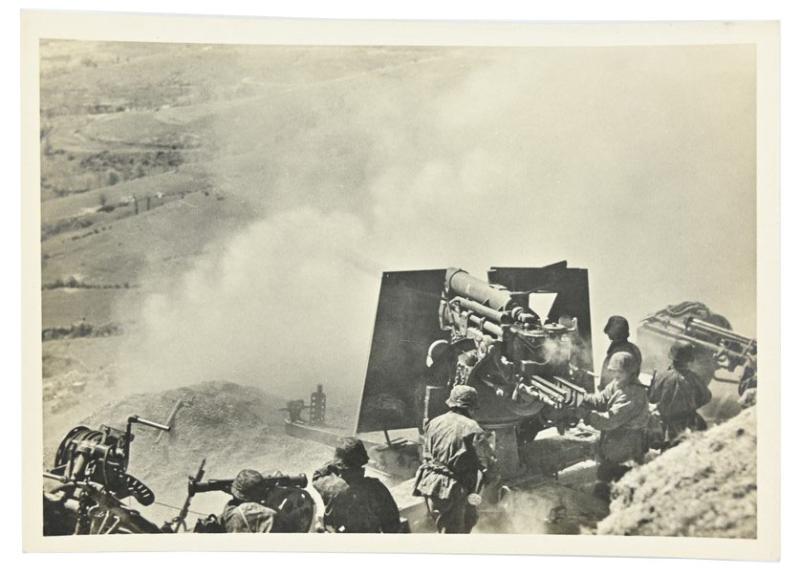 German Waffen-SS Kriegsberichter Postcard 'Unsere Waffen-SS'