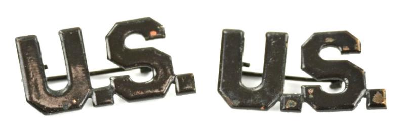 US WW1 officer collar Insignia
