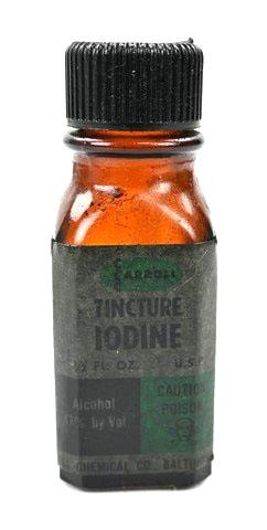 US WW2 Bottle of Jodine