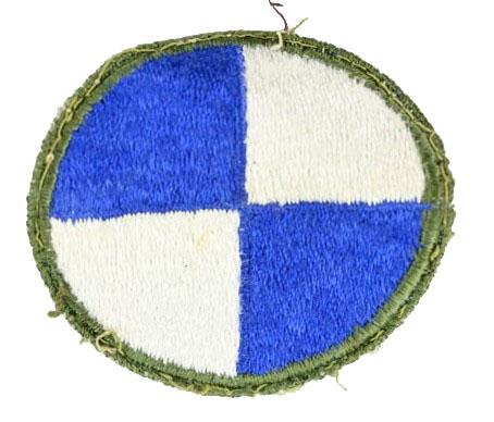 US WW2 4th Army Corps SSI
