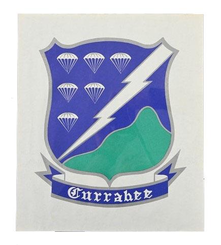 US WW2 101st Airborne 506th PIR Currahee Logo Print