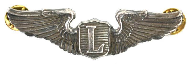 USAAF Sterling Silver Liaison Pilot Wing