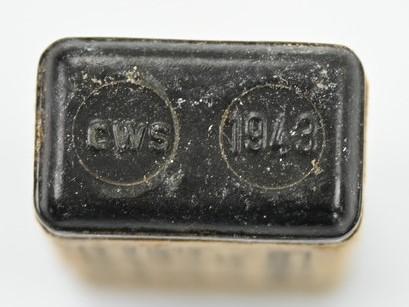 German WH Hautentgiftungsmittel container 1943