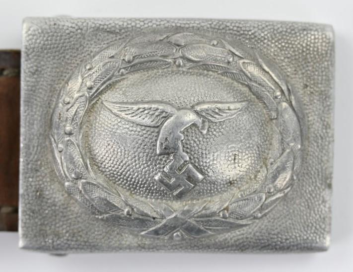 German LW Beltbuckle with Tab 'Wiedmann' 1938