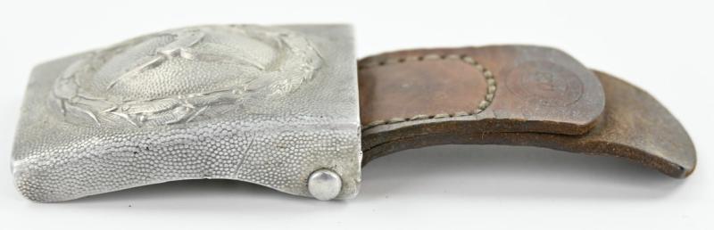 German LW Beltbuckle with Tab 'Wiedmann' 1938