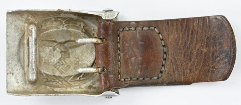 German LW Beltbuckle with Tab 'Wiedmann' 1938