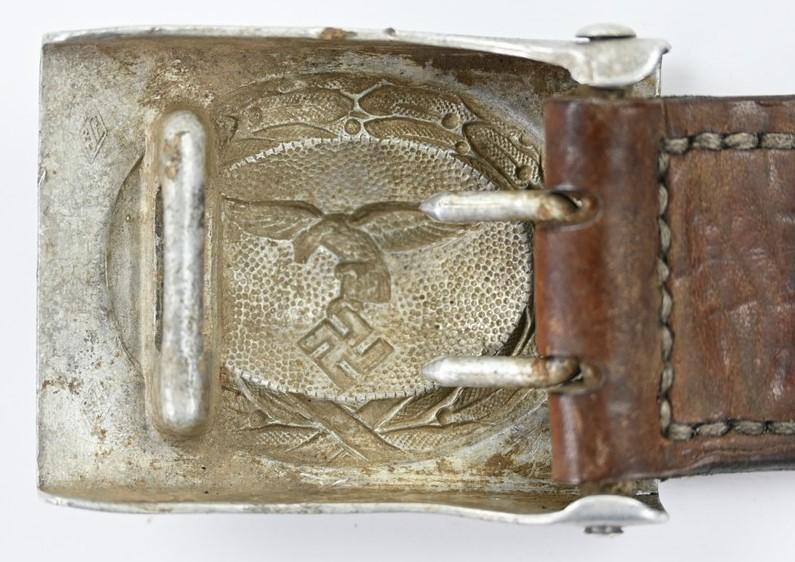German LW Beltbuckle with Tab 'Wiedmann' 1938