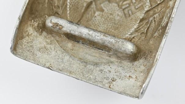 German LW Beltbuckle with Tab 'Wiedmann' 1938