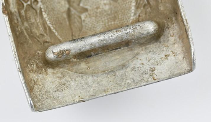 German LW Beltbuckle with Tab 'Wiedmann' 1938