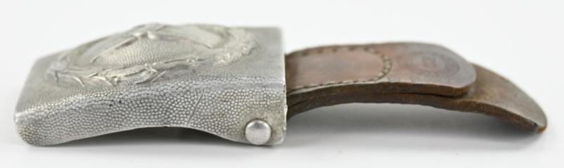 German LW Beltbuckle with Tab 'Wiedmann' 1938