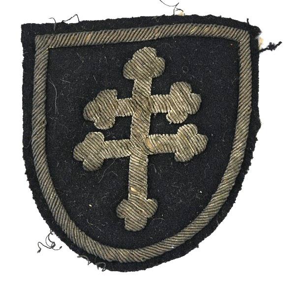 US WW1 79th Infantry Division 'Cross of Lorraine' Bouillon SSI
