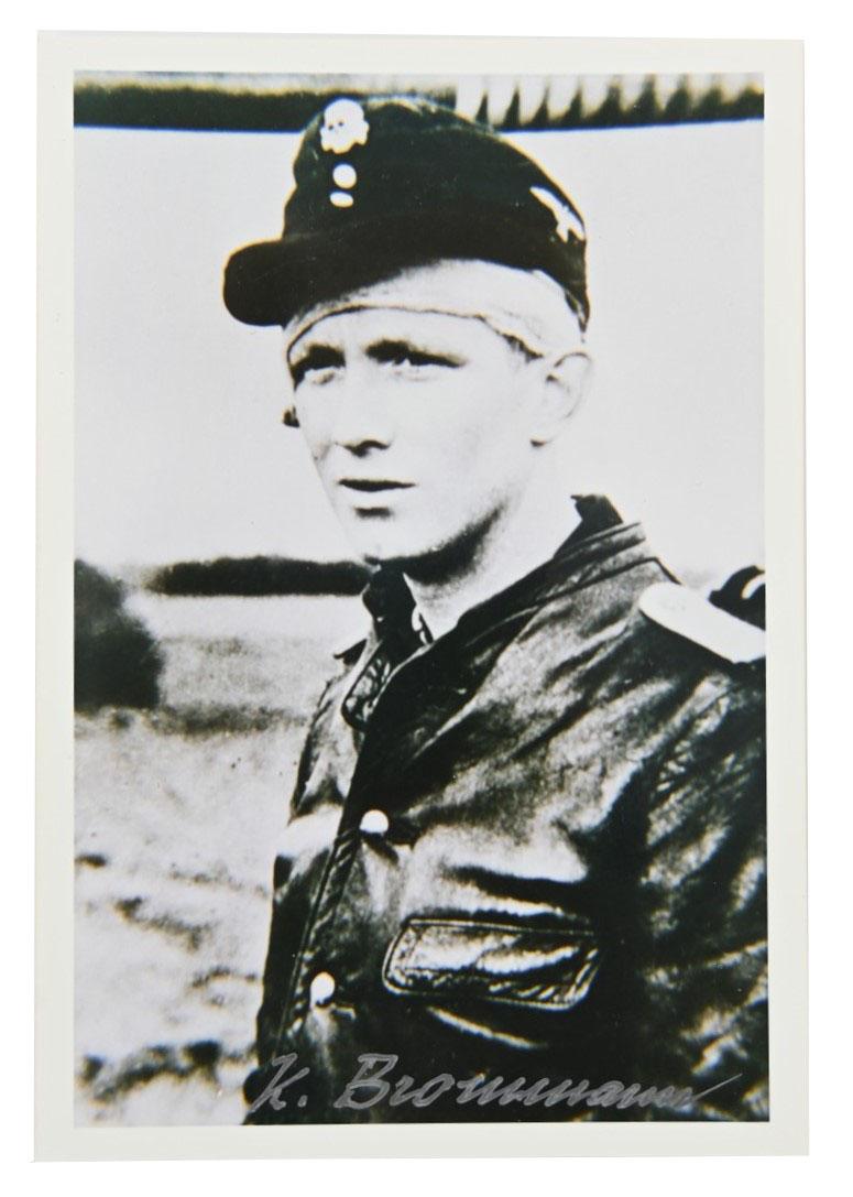 Signature of Waffen-SS Member 'Karl Brommann'