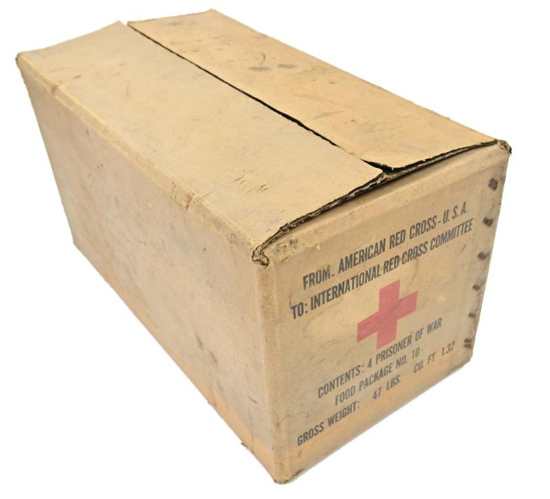 US WW2 Prisoner of War Food Parcel Box V.1