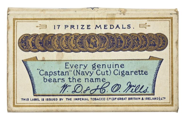 British WW2 Capstan Navy Cut Cigarettes Pack
