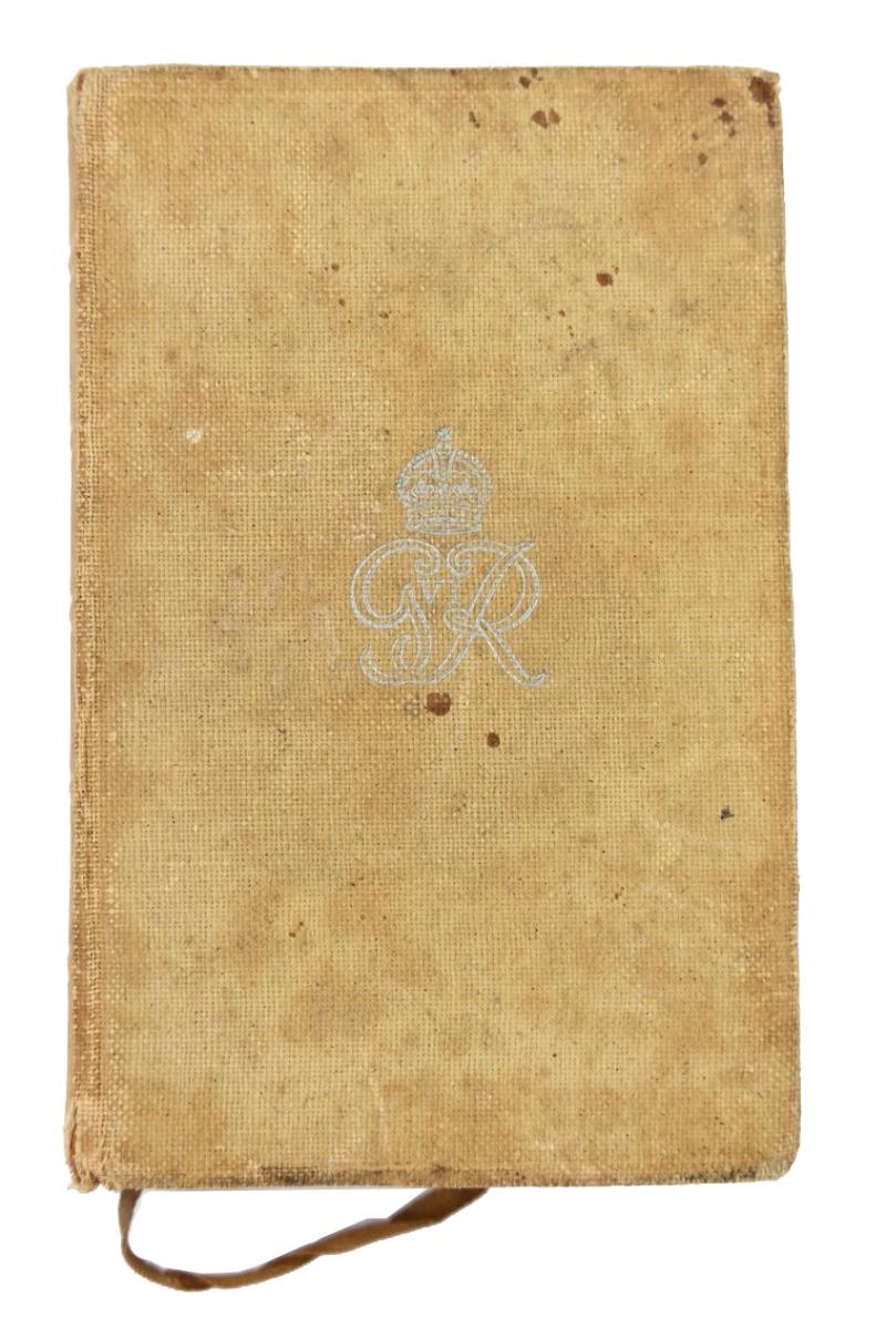 British WW2 Pocket Bible 1939