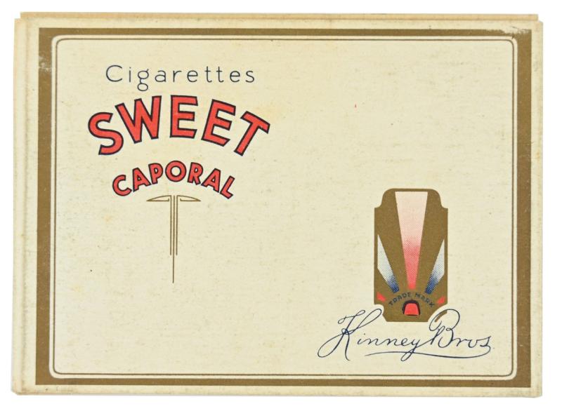 British WW2 Sweet Corporal Cigarettes Pack
