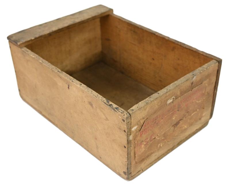 German POW Wooden Post Box