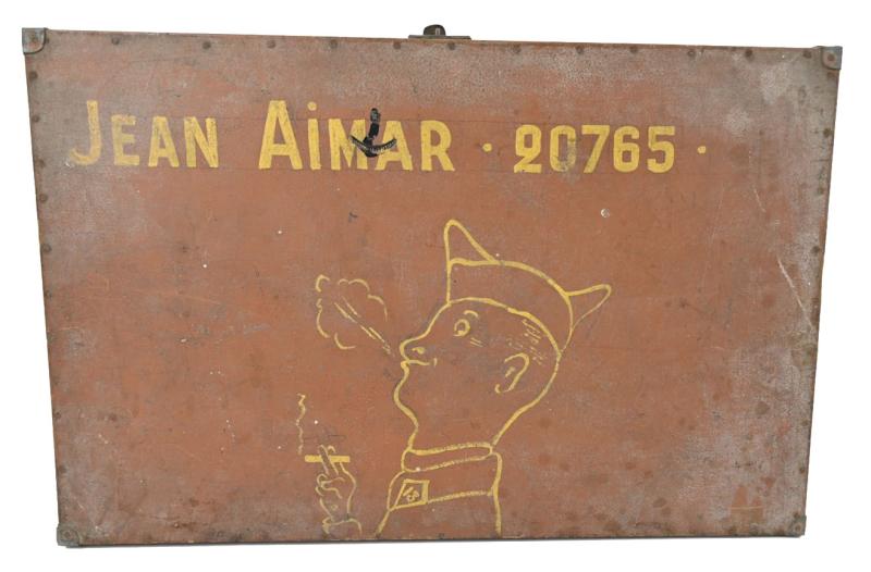 French WW2 POW Suitcase