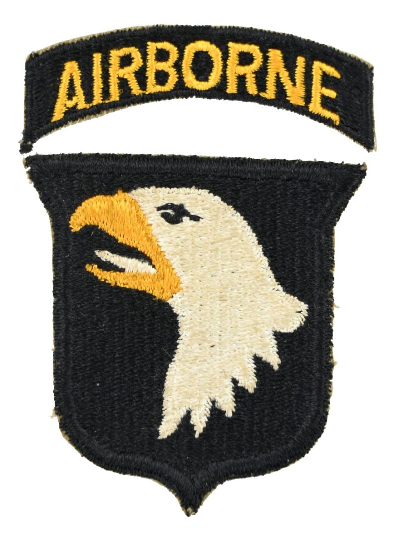 US WW2 101st Airborne Division SSI 'White Tongue'