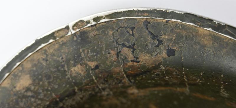 US WW2 M2 Paratrooper Combat Helmet 2nd Lt 'William C. Aubel' 507th Parachute Infantry Regiment