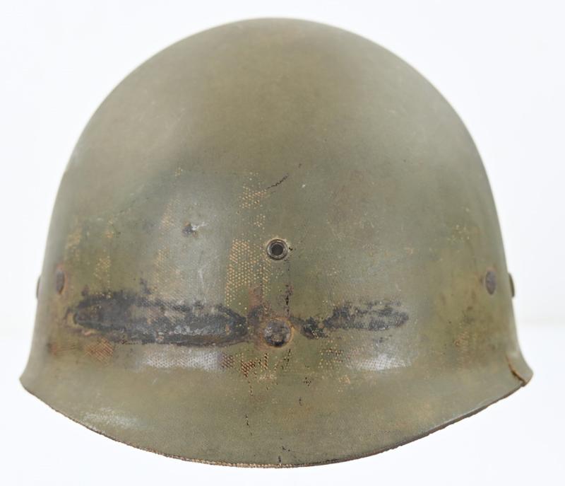 US WW2 M2 Paratrooper Combat Helmet 2nd Lt 'William C. Aubel' 507th Parachute Infantry Regiment