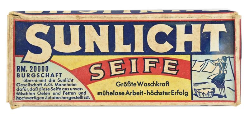 German Third Reich Era Soap Package