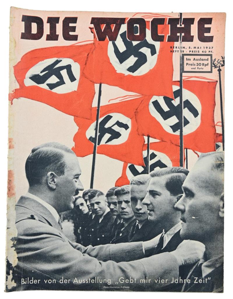 German Third Reich Magazine 'Die Woche' 1937