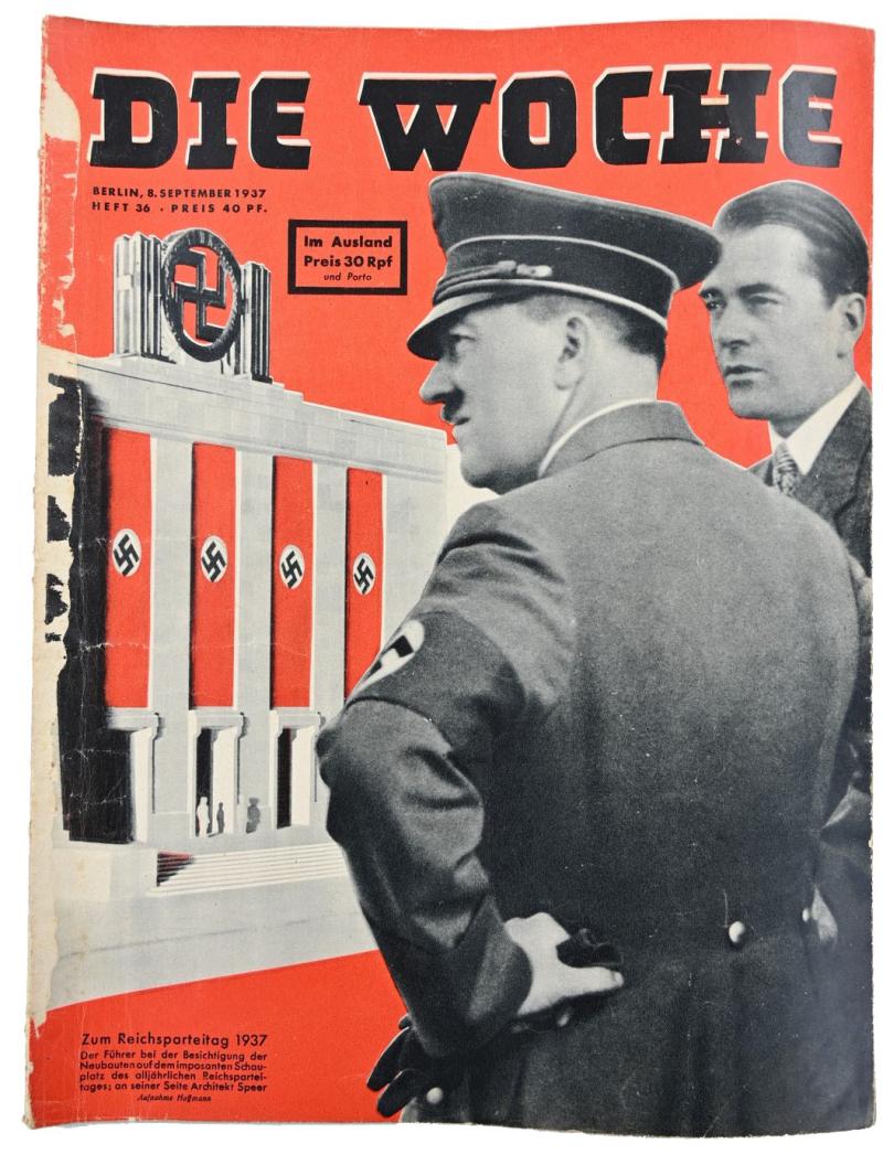 German Third Reich Magazine 'Die Woche' 1937