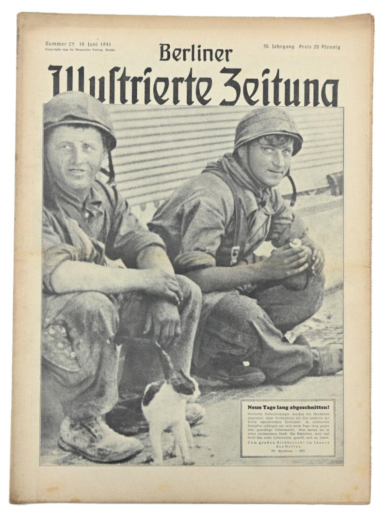 German Berliner Illustrierte Zeitung Newspaper 1941