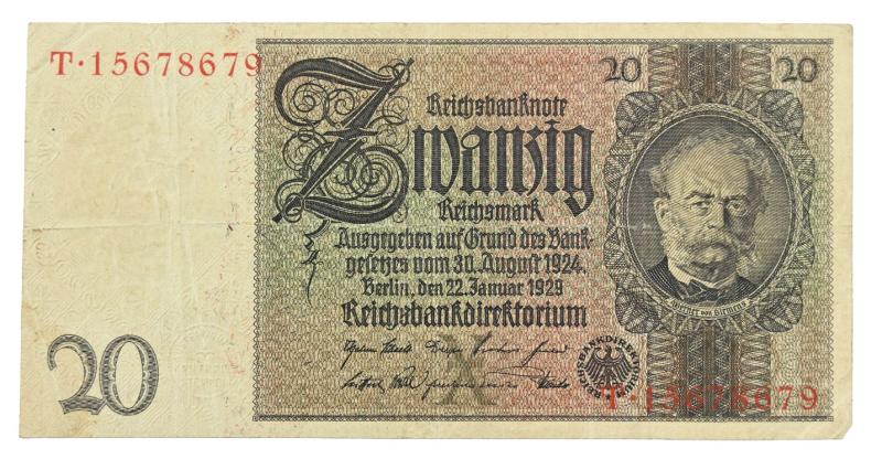 German Third Reich period Banknote