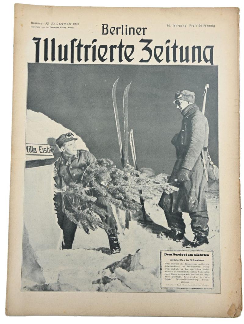 German Berliner Illustrierte Zeitung Newspaper December 1941