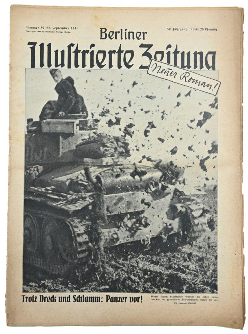 German Berliner Illustrierte Zeitung Newspaper September 1941