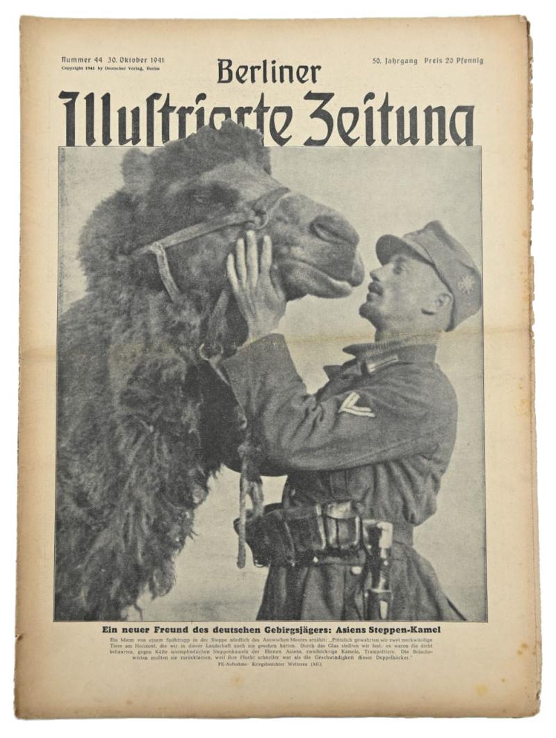 German Berliner Illustrierte Zeitung Newspaper October 1941