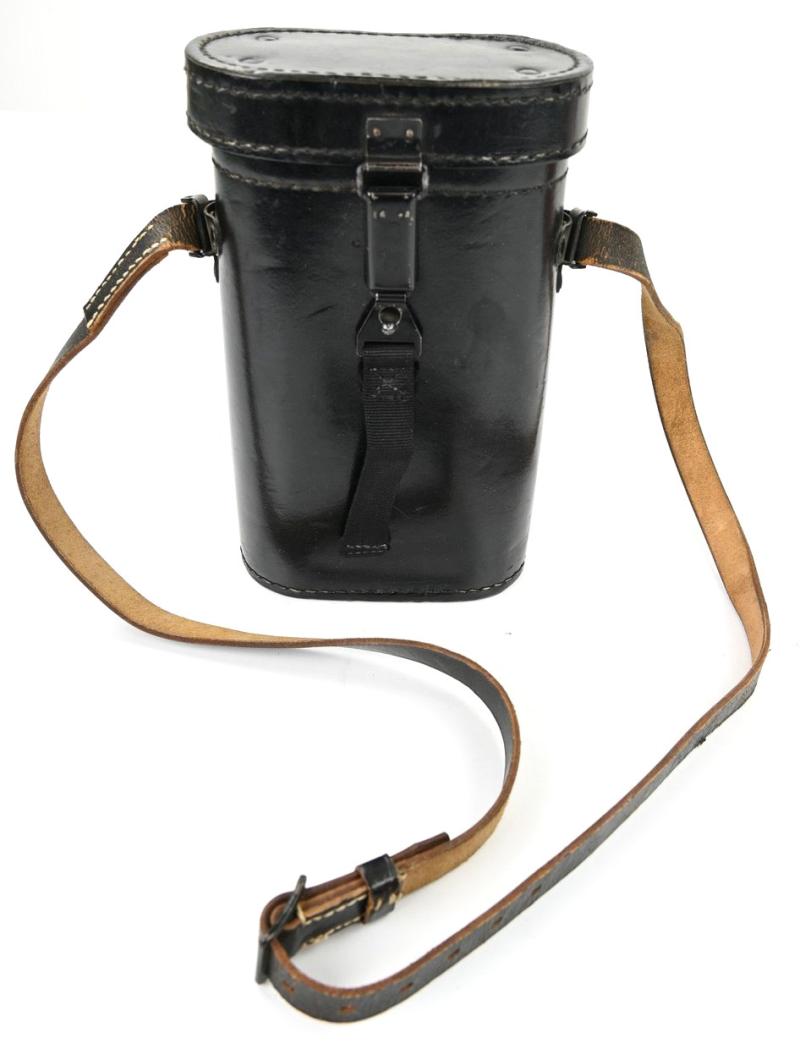 German WH Panzer Binoculars 'Dienstglas' 7x56 Carrying Case