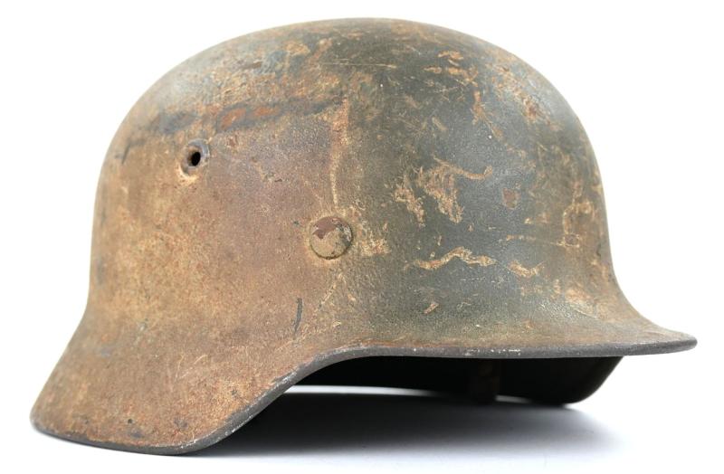 German LW M40 SD Normandy Camo Helmet
