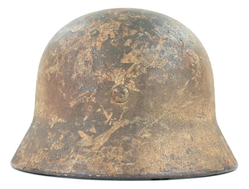 German LW M40 SD Normandy Camo Helmet
