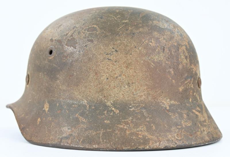 German LW M40 SD Normandy Camo Helmet
