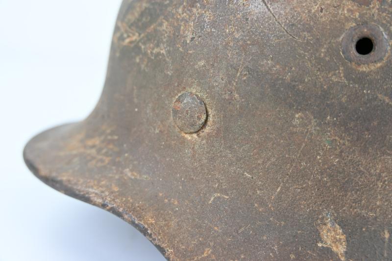 German LW M40 SD Normandy Camo Helmet