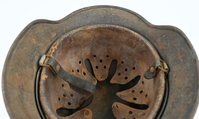 German LW M40 SD Normandy Camo Helmet