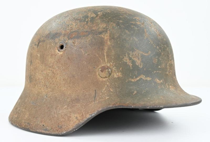 German LW M40 SD Normandy Camo Helmet
