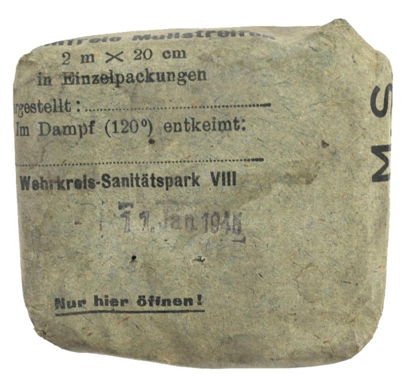 German First Aid Bandage 1945