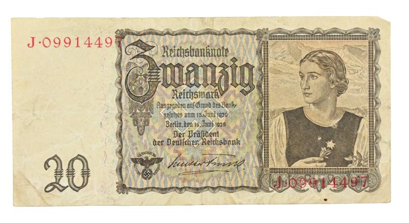 German Third Reich period Banknote