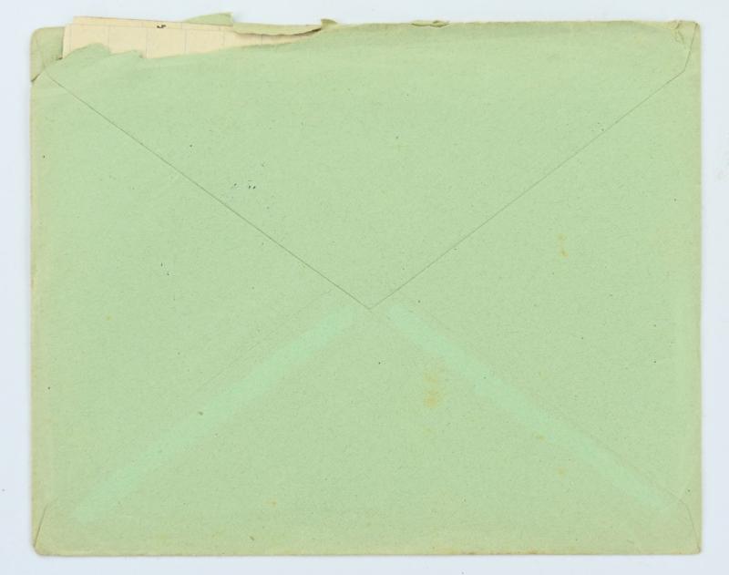 German Waffen-SS Feldpost Letter with Envelop