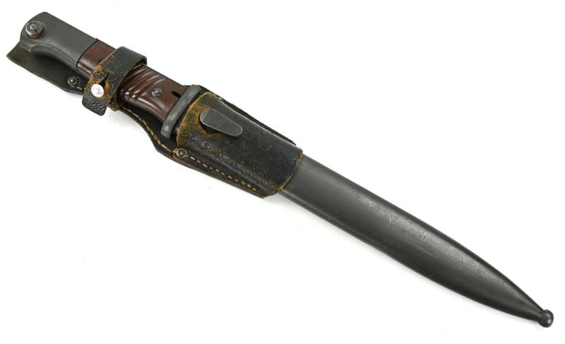 German WH K98 Mauser Bayonet with Frog