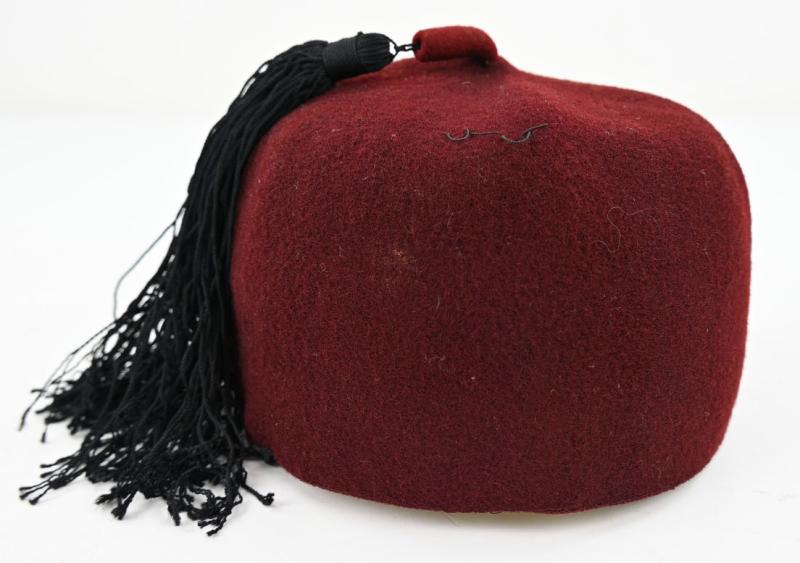 German Waffen-SS Maroon Red Fez