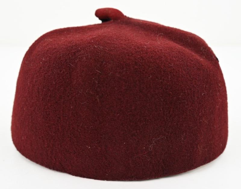 German Waffen-SS Maroon Red Fez