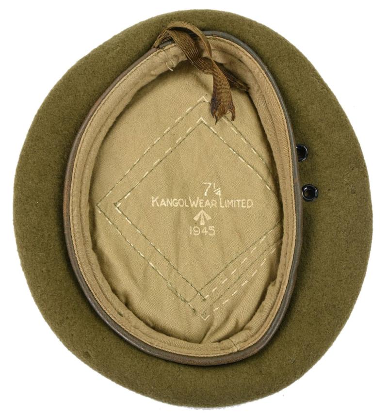 British WW2 Green/Brown Beret 1945