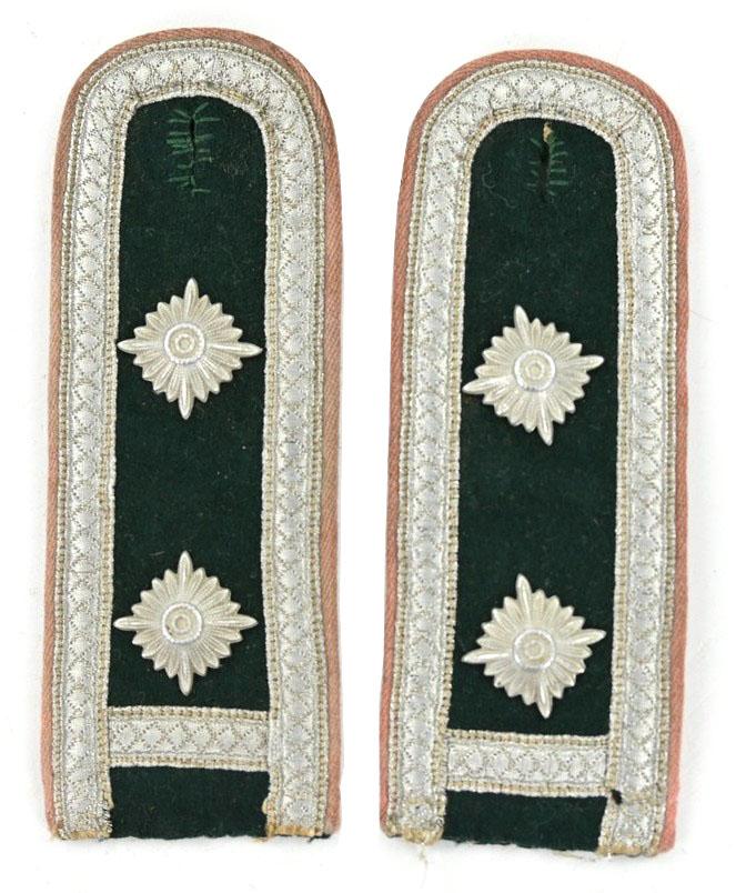 German WH NCO Panzerjager Dress Shoulderboards
