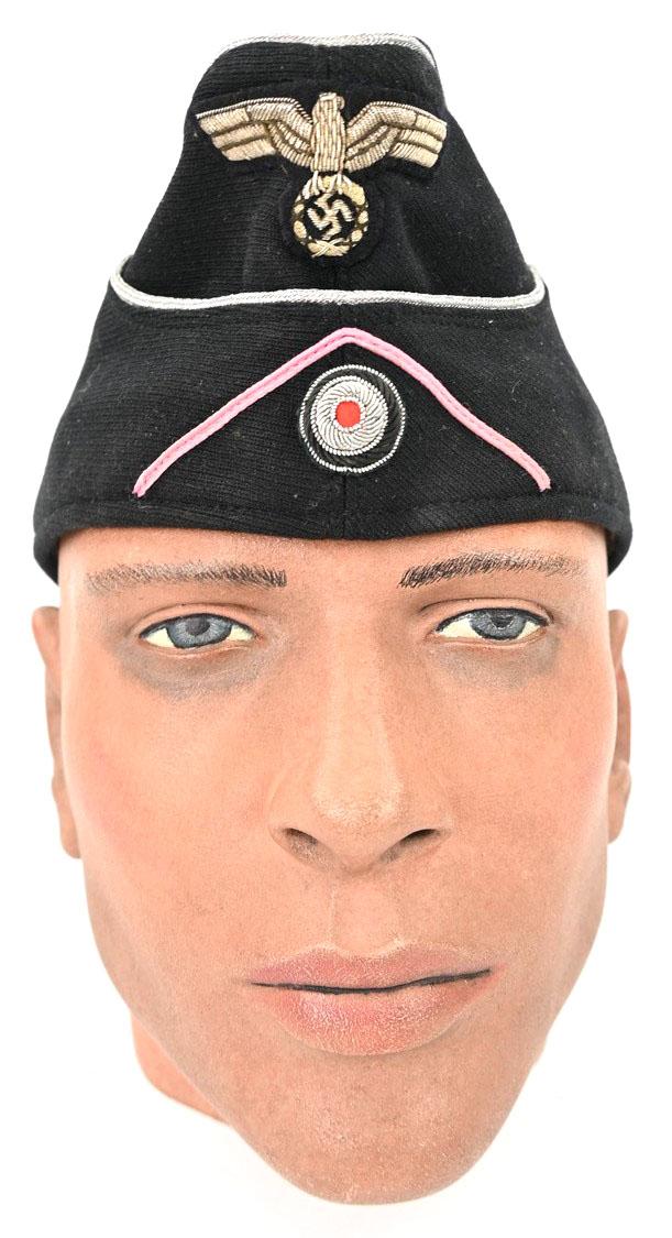German WH Panzer Officer Side Cap