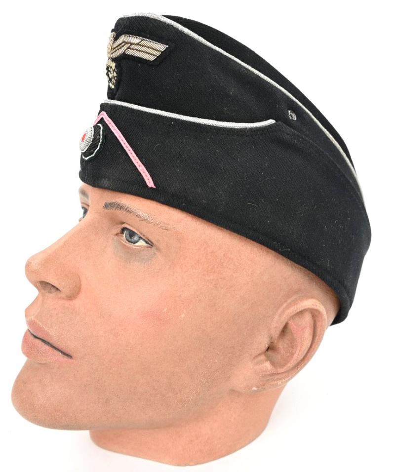 German WH Panzer Officer Side Cap